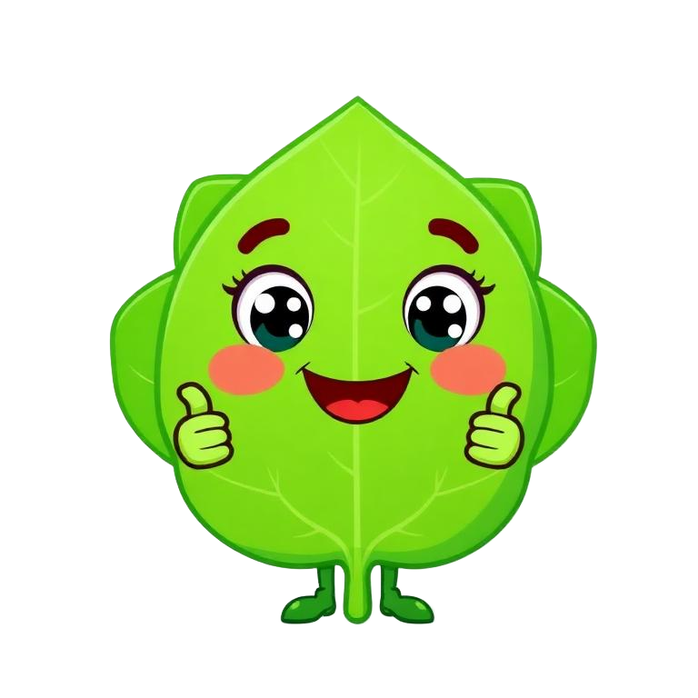 Groene mascotte